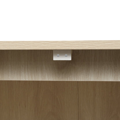 Rattan 4-Door Sideboard Natural