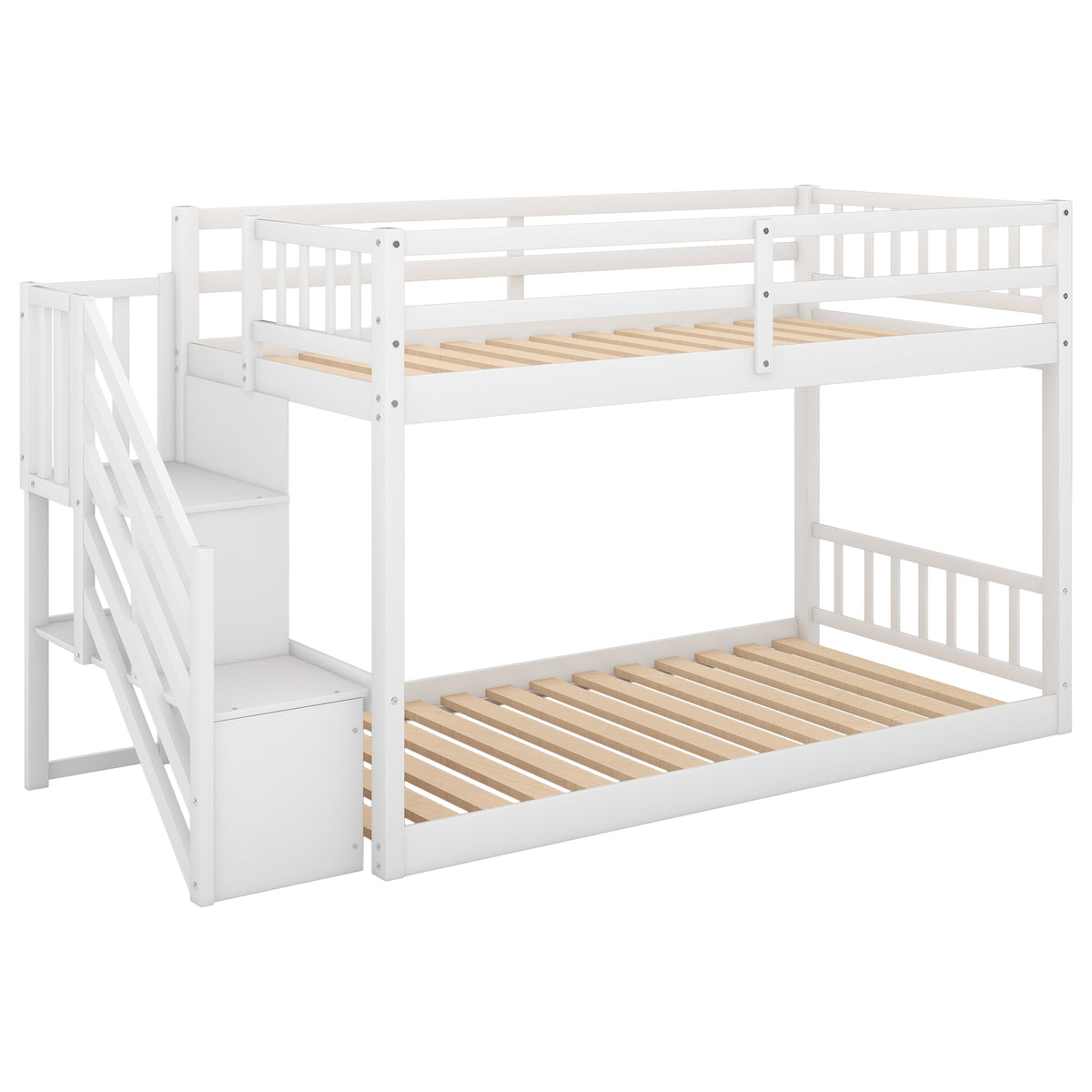 Twin Bunk Bed White