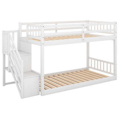 Twin Bunk Bed White