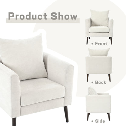 Schneier Accent Chair Beige