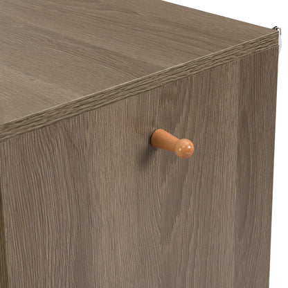 Shoe Cabinet with Soft Cushion Seat and Shelves