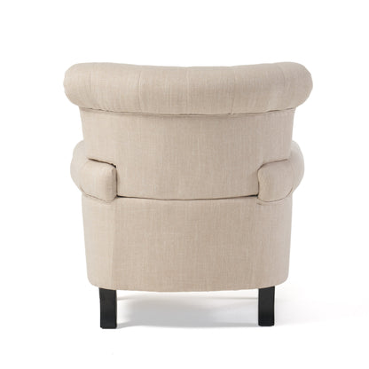 Springfield Tufted Accent Chair Gray