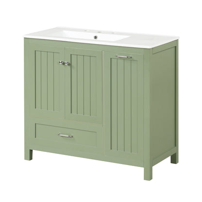 36-Inch Bathroom Vanity with Sink and Drawer