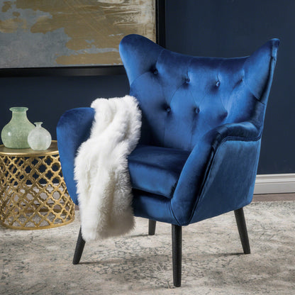 Modern Linen Armchair – Neutral Fabric