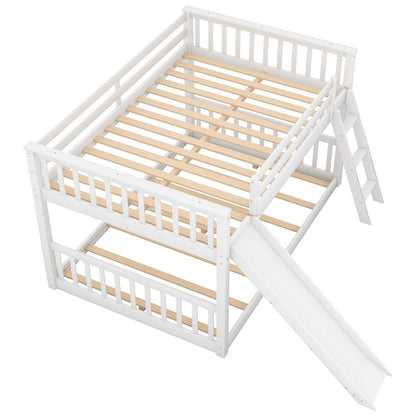 Full Bunk Bed White
