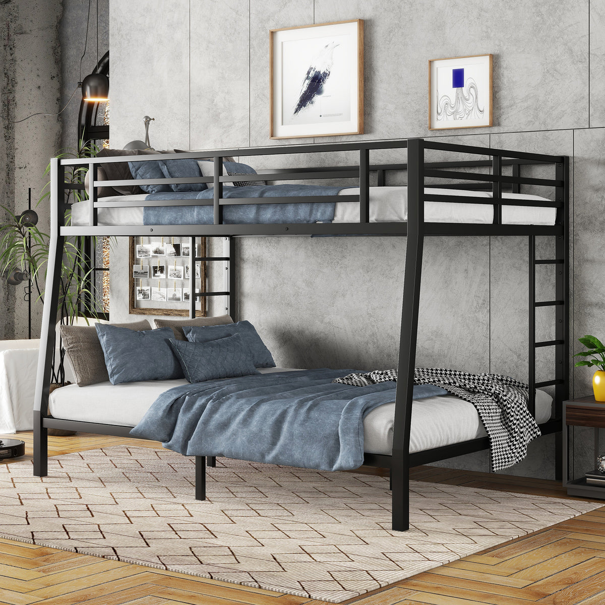 Full XL Bunk Bed – Metal Frame