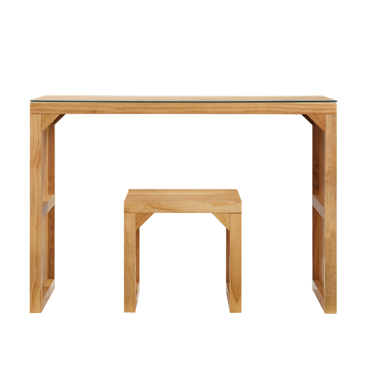 Pine Wood Dining Bench Natural Finish