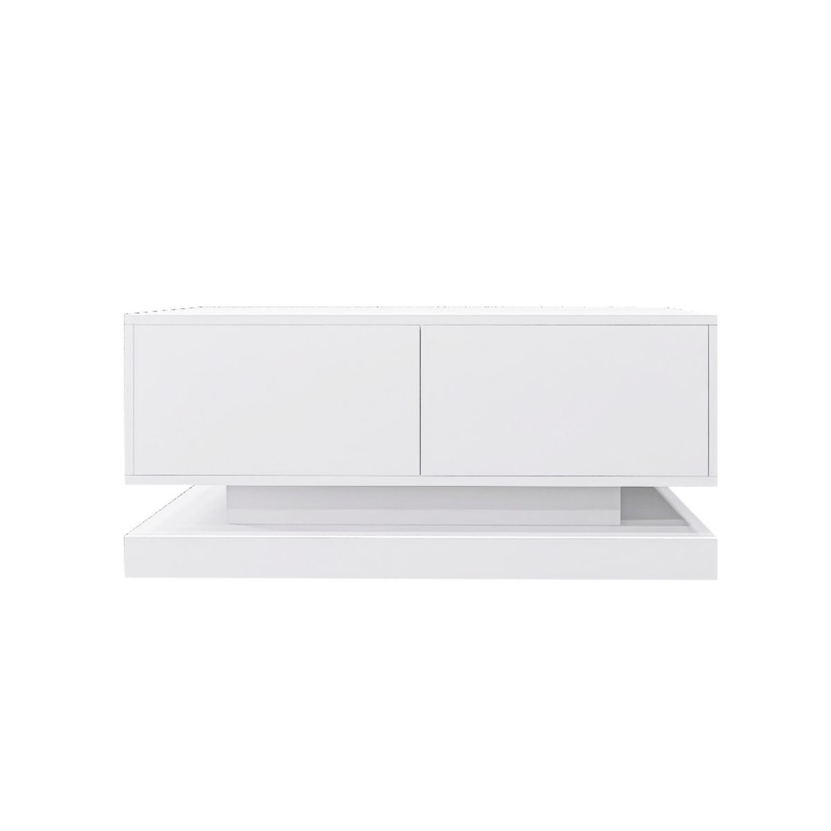 High Gloss Coffee Table with RGB Control