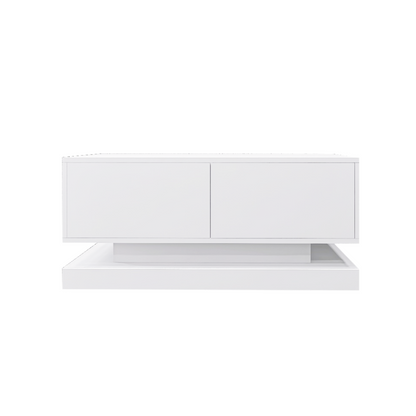 High Gloss Coffee Table with RGB Control