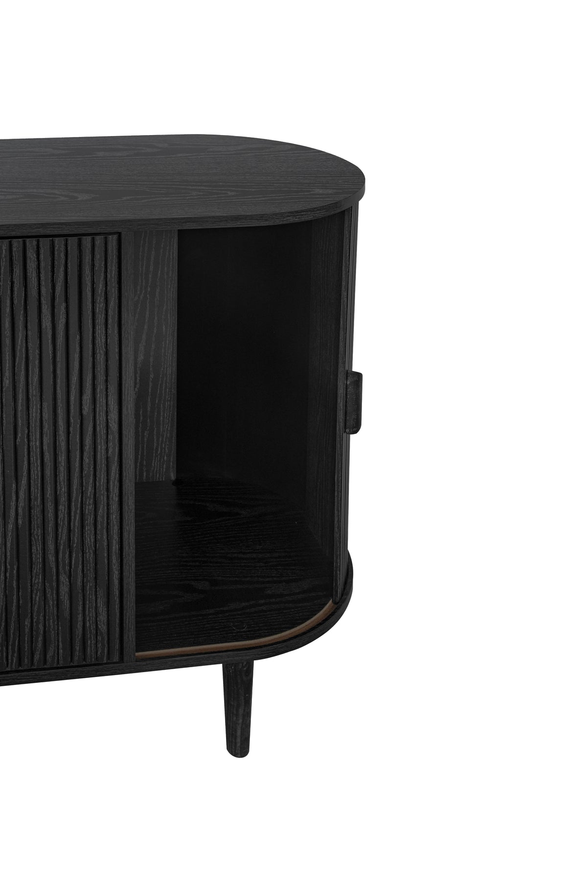 4-Door Accent Cabinet with TV Stand Storage