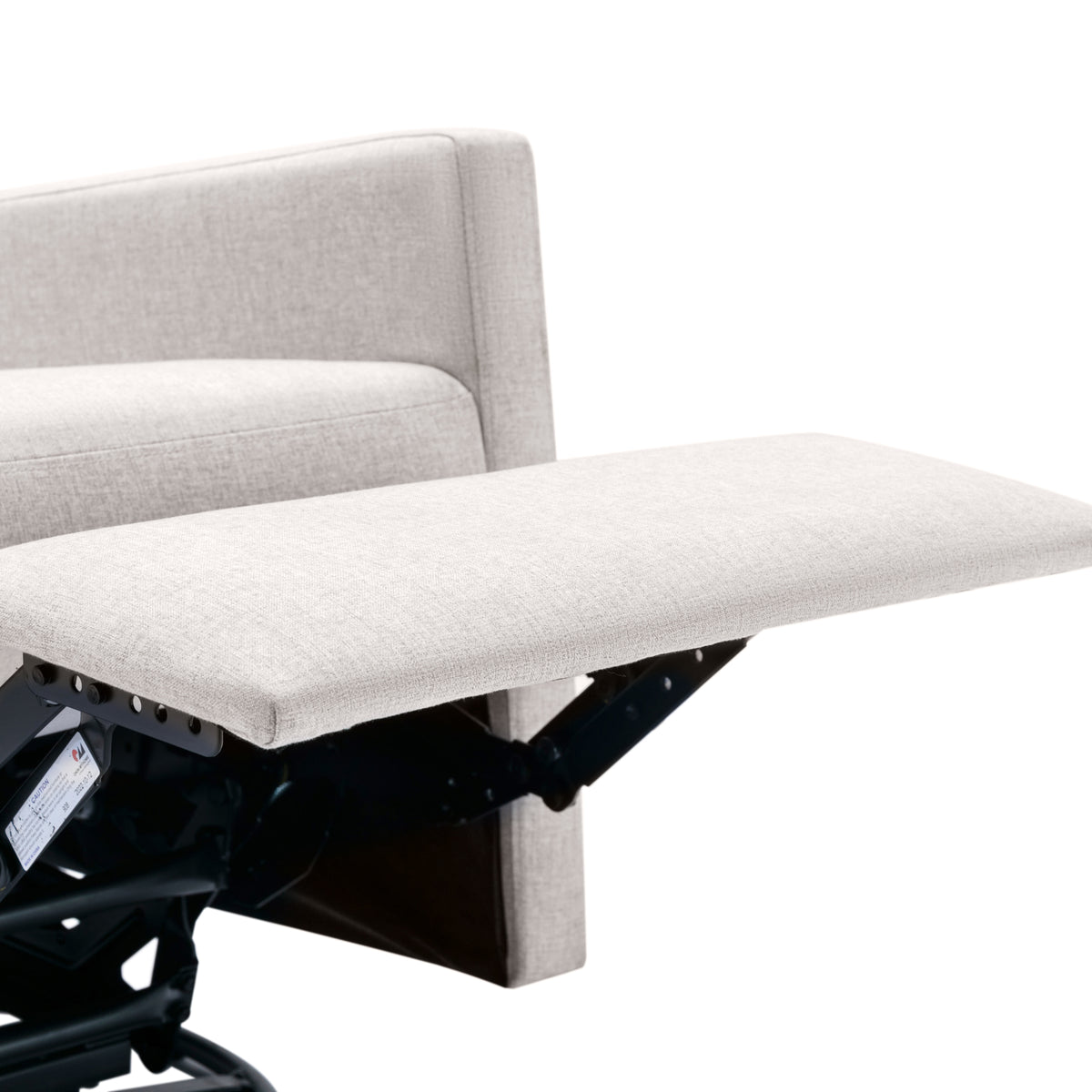 Upholstered Rocker Chair Tan