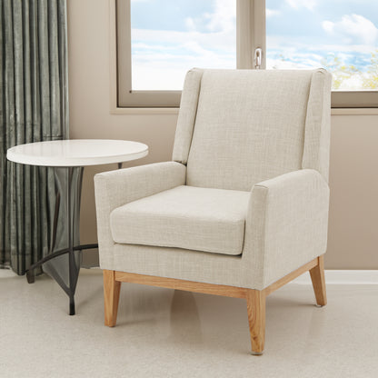 KD Accent Armchair Fabric Gray