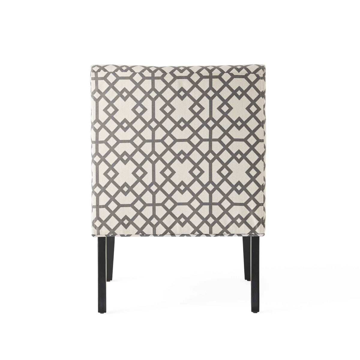 Modern Accent Chair – Cream Fabric