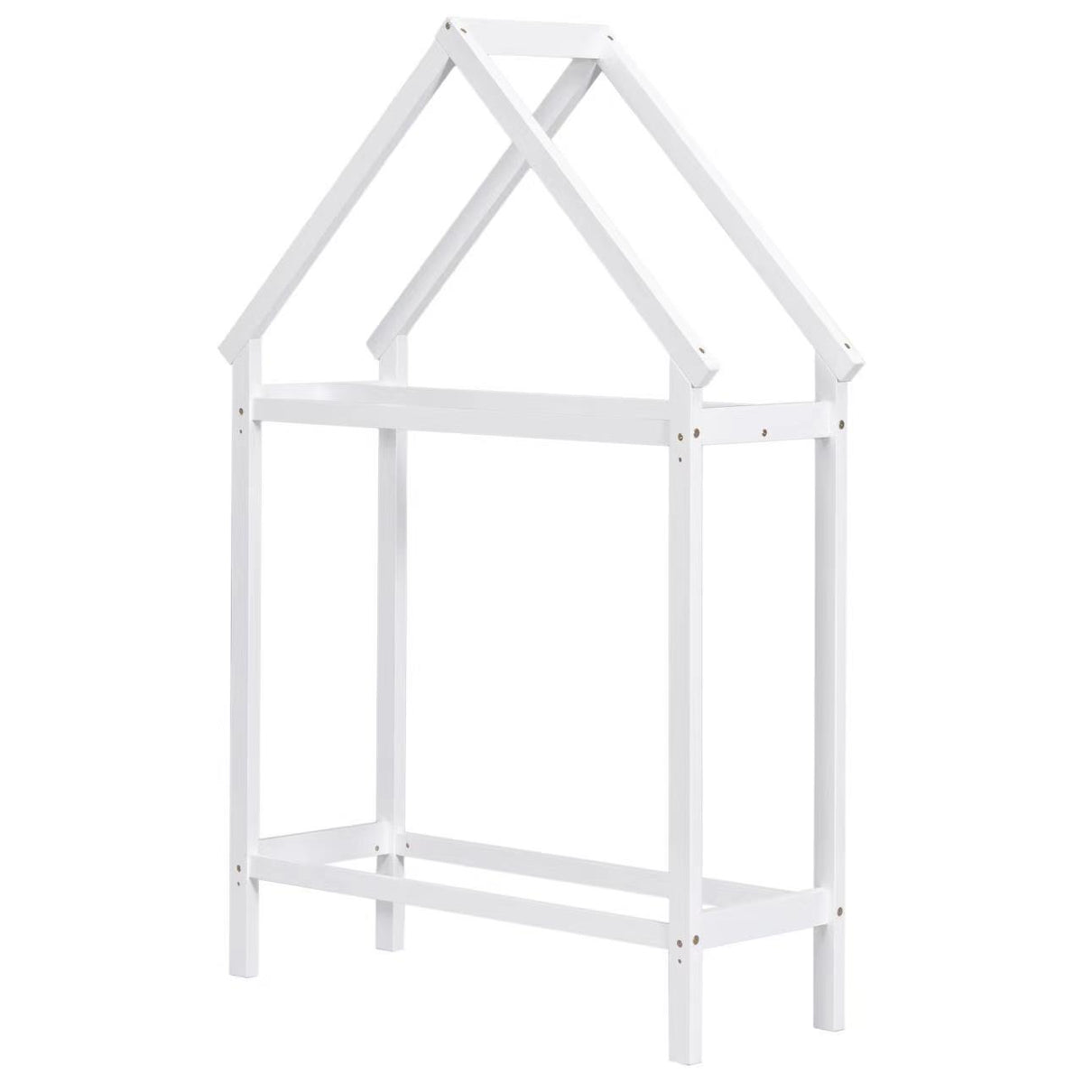 Twin House Bed White