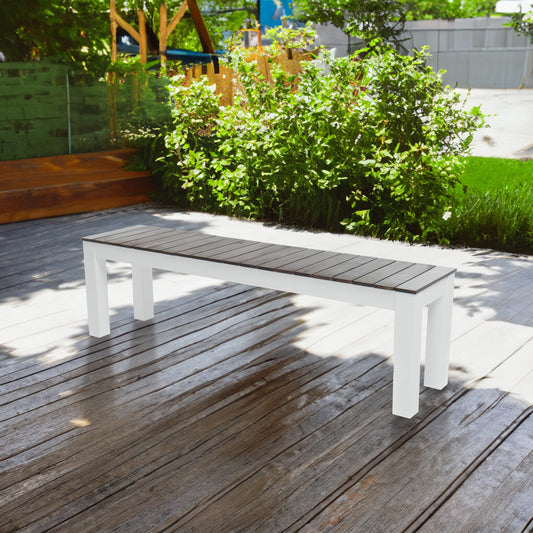 Bali Dining Bench Set of 2 Natural