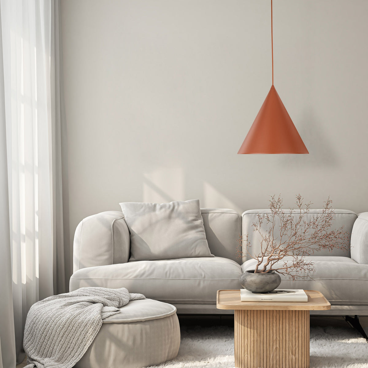 CONO Modern Minimalist Pendant Light L
