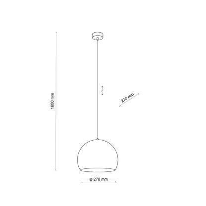 ZOE Mid-Century Modern Pendant Light