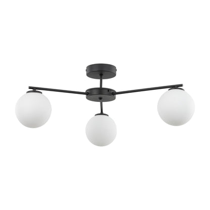 ELTON Black Scandinavian Ceiling Lamp 3