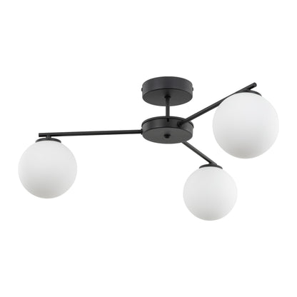 ELTON Black Scandinavian Ceiling Lamp 3