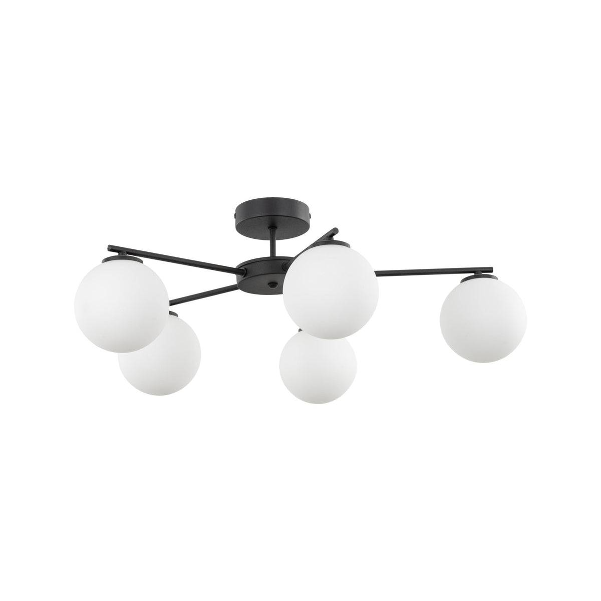 ELTON Black Scandinavian Ceiling Lamp 5