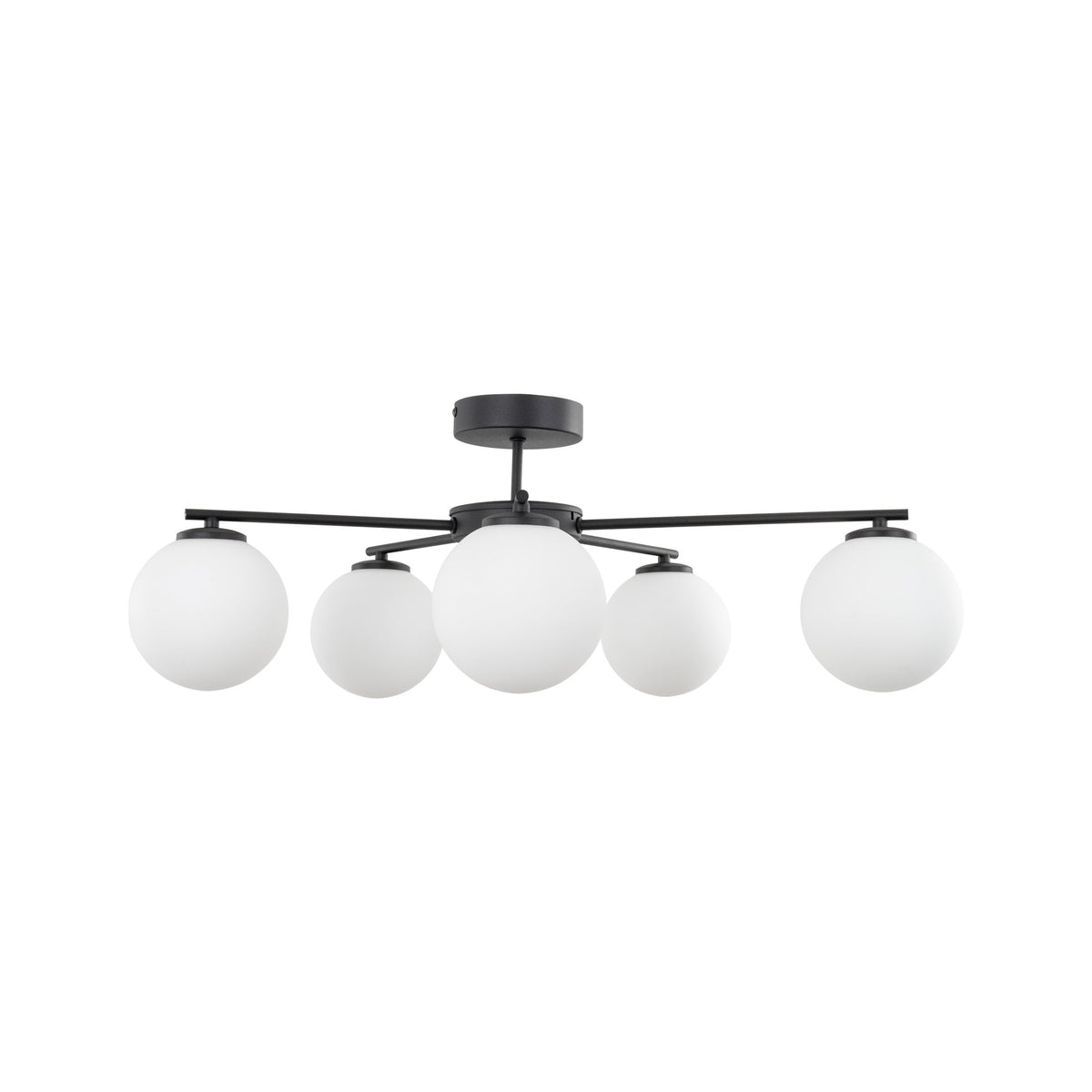 ELTON Black Scandinavian Ceiling Lamp 5