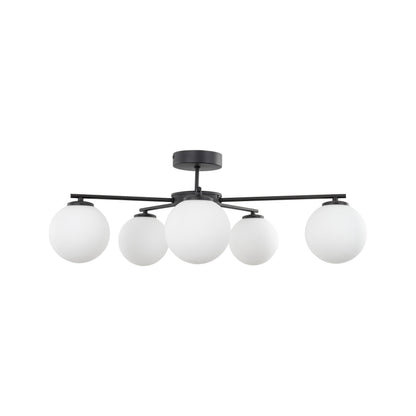 ELTON Black Scandinavian Ceiling Lamp 5