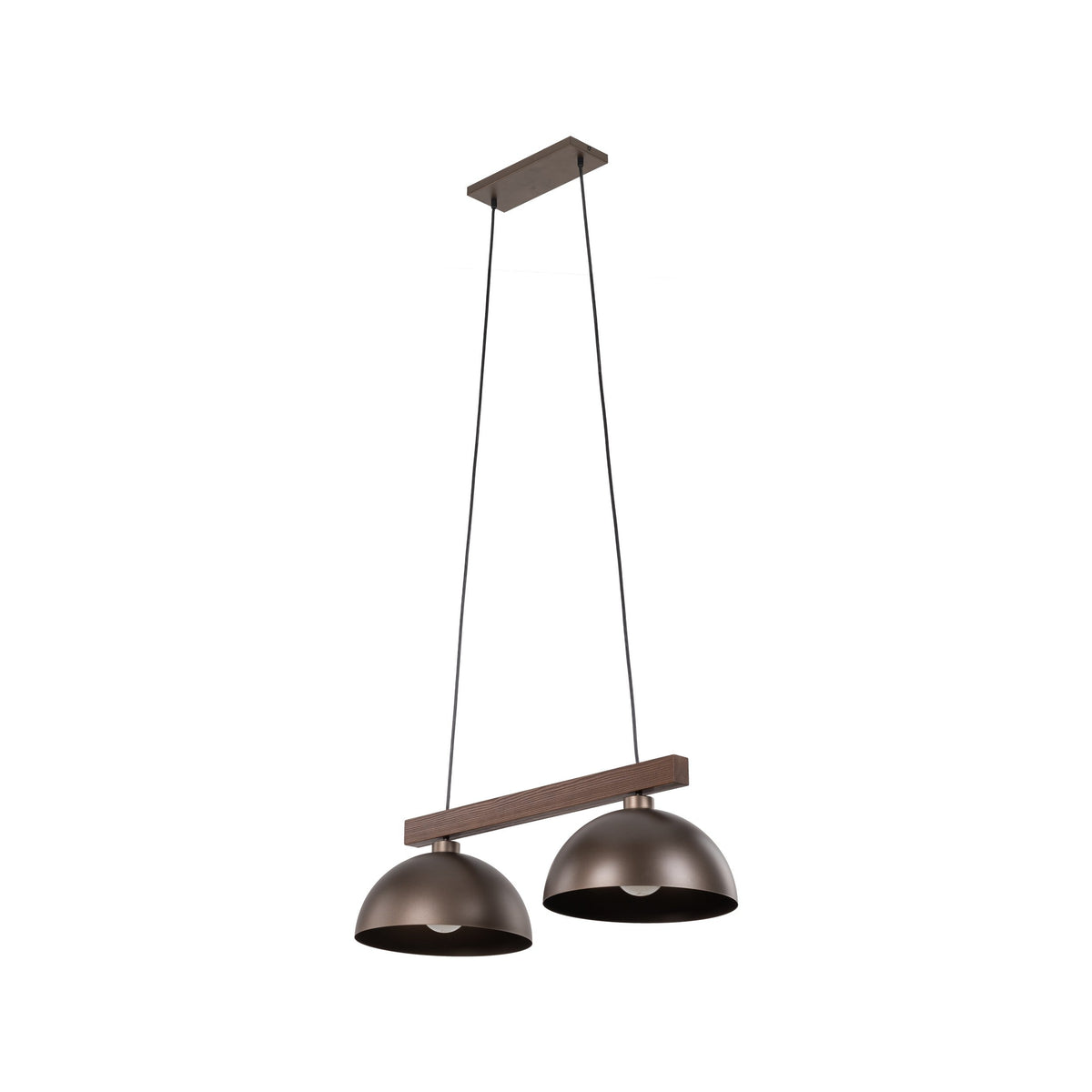 OSLO Brown Scandinavian Pendant Light 2