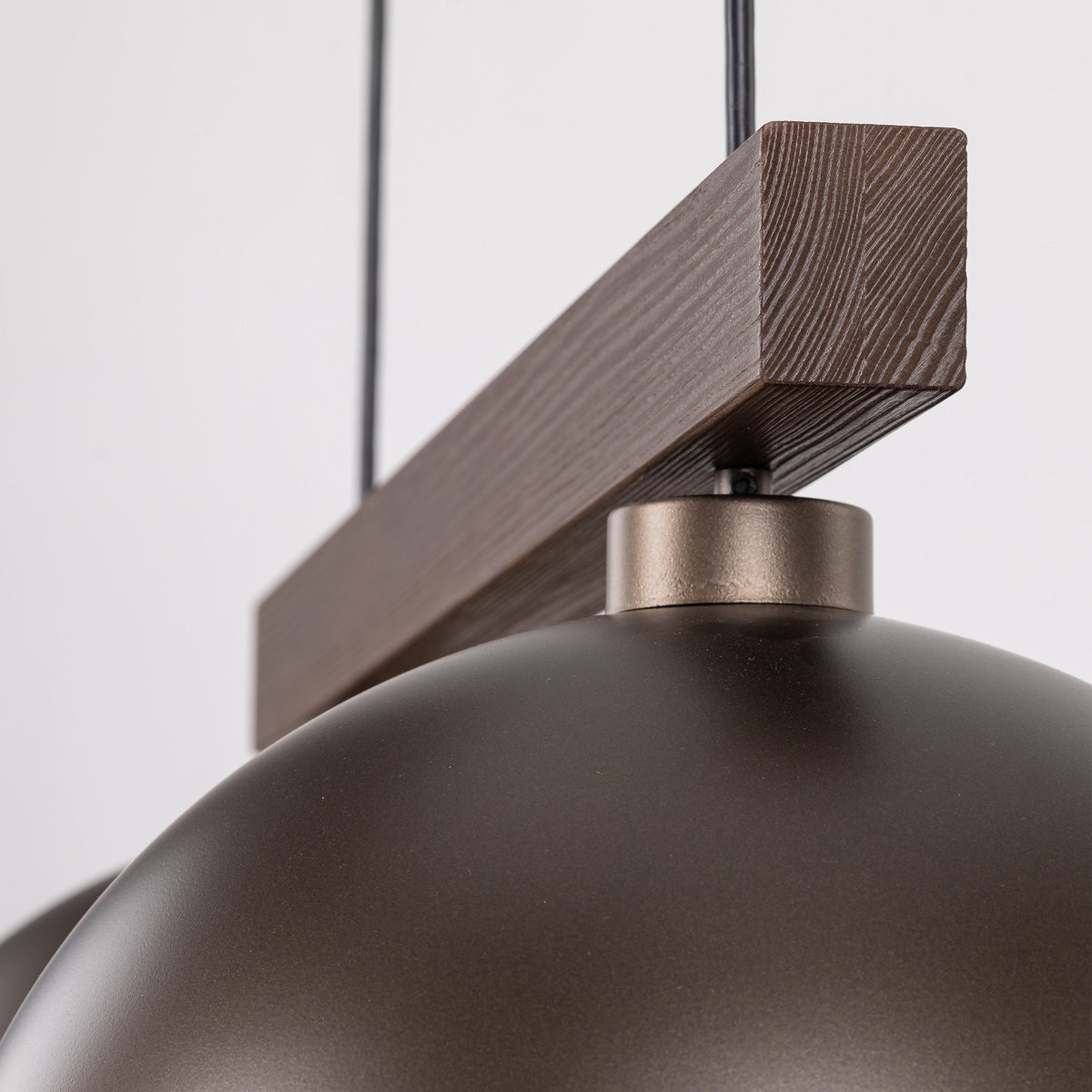 OSLO Brown Scandinavian Pendant Light 2