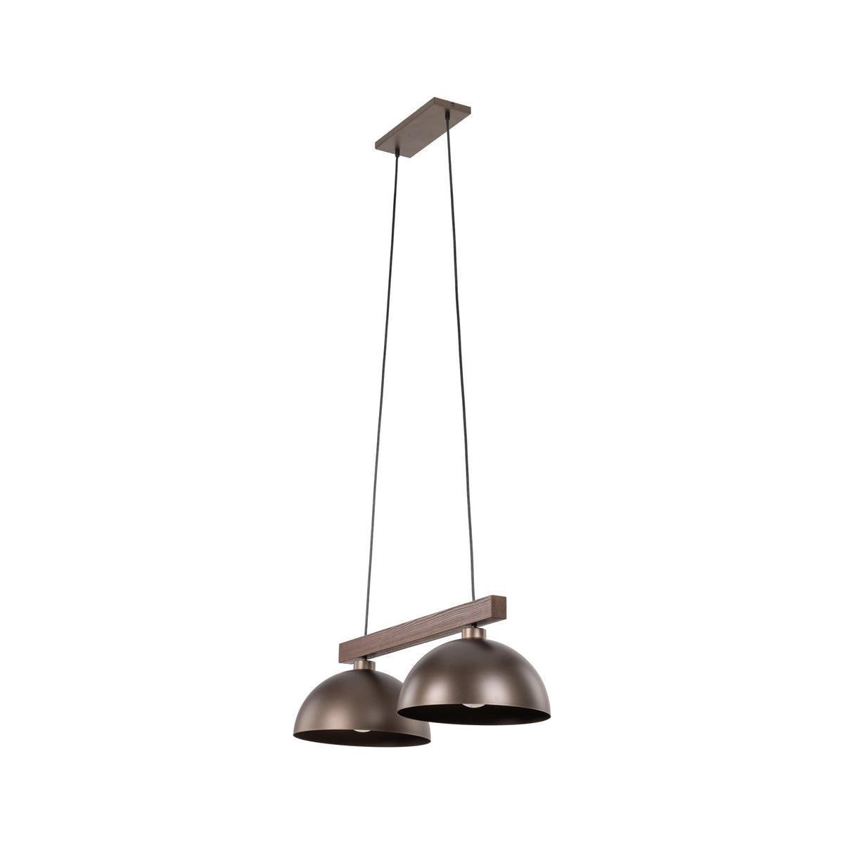 OSLO Brown Scandinavian Pendant Light 2