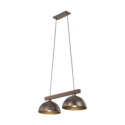 OSLO Brown Scandinavian Pendant Light 2