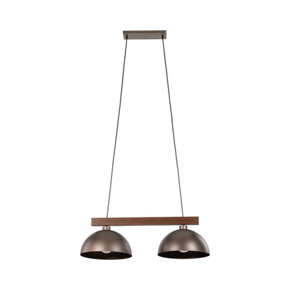 OSLO Brown Scandinavian Pendant Light 2