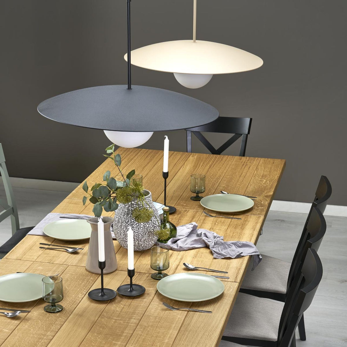 SLATE Mid-Century Modern Pendant Light