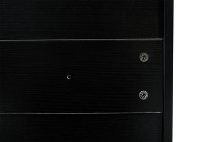 Black Shoe Storage Cabinet