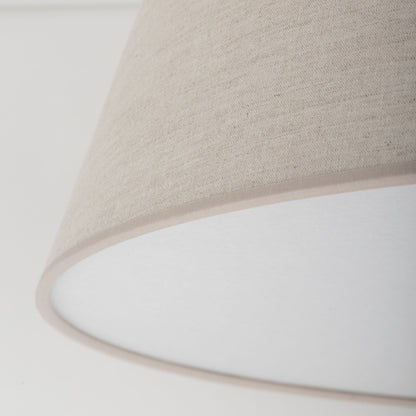 FORMO Linen Flush Mount Light