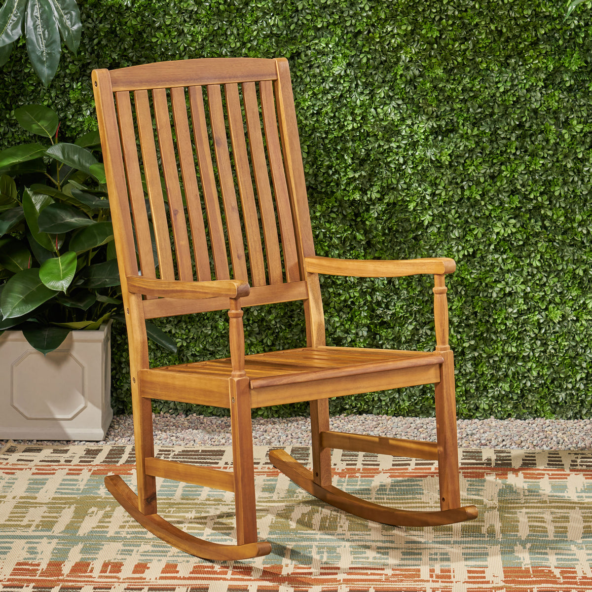 Arcadia Teak Rocking Chair