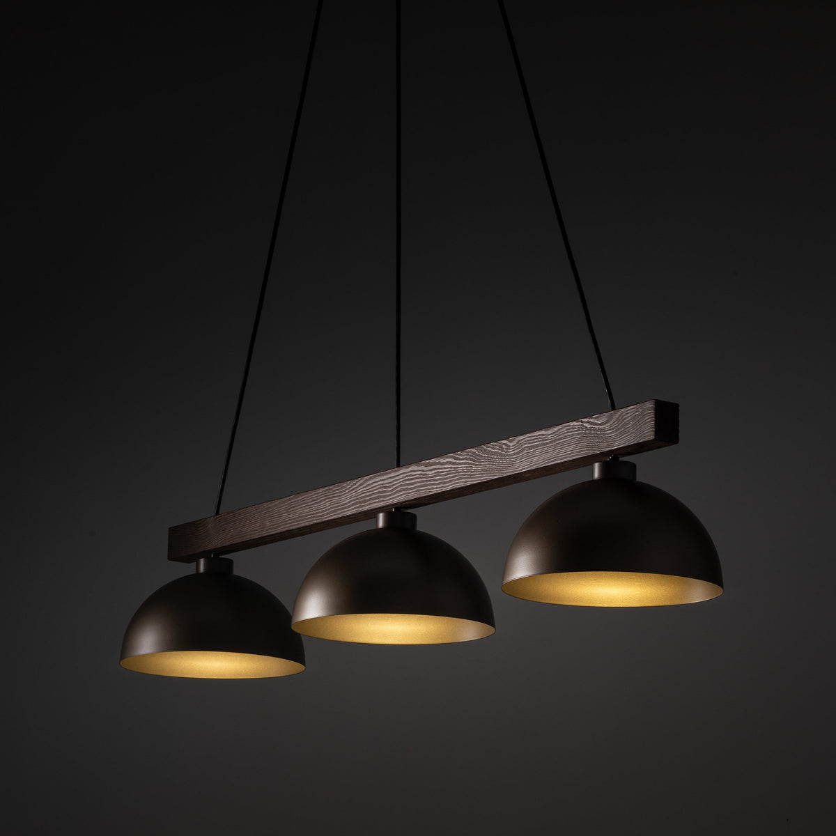 OSLO Brown Scandinavian Pendant Light 3