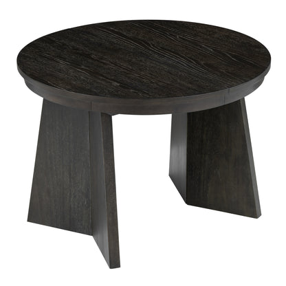 Retro Dining Set (5 pcs) – Espresso Finish