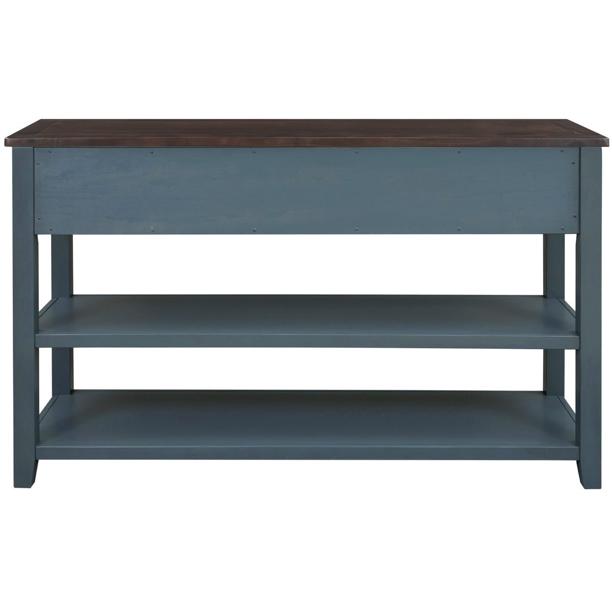 Retro Console Table Navy