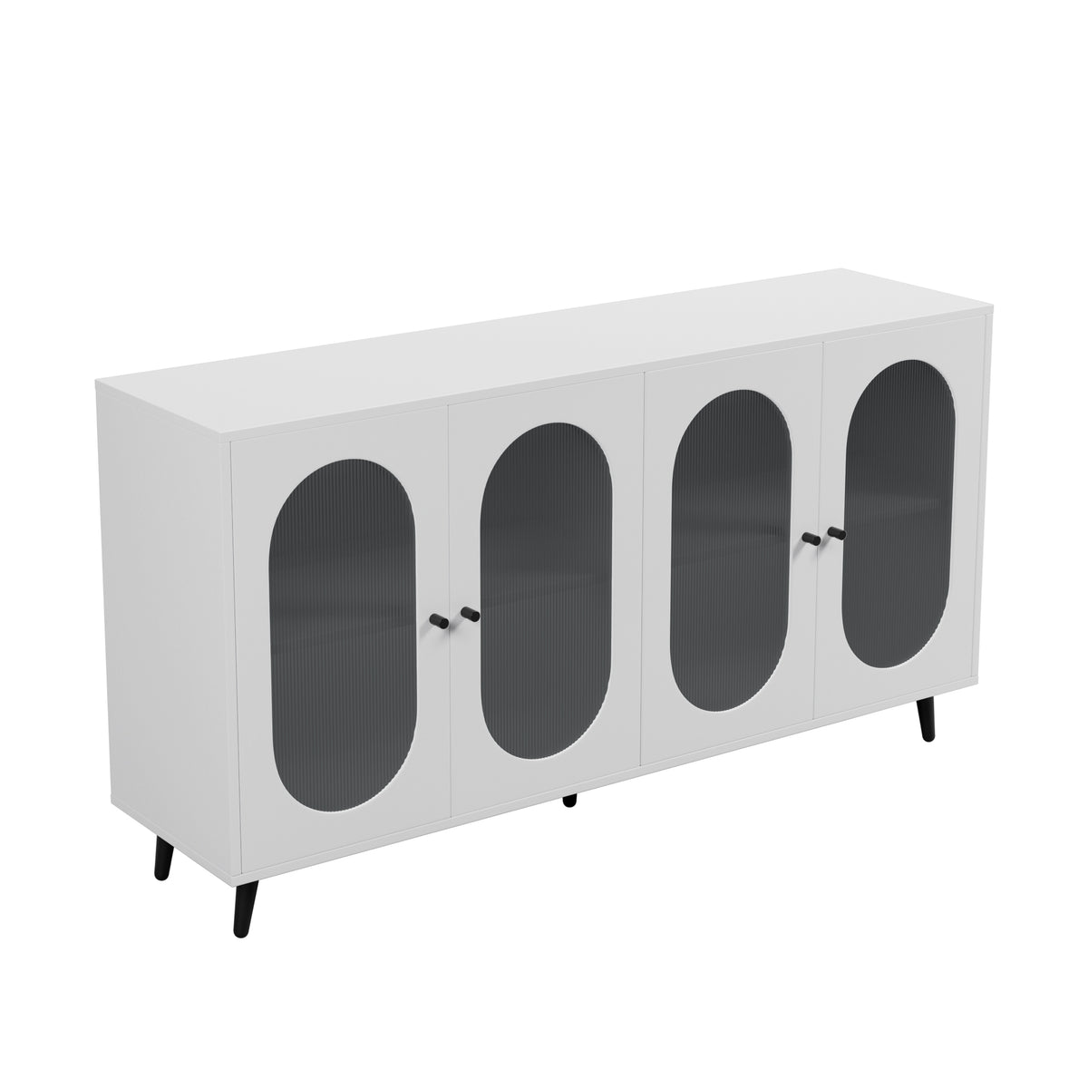 White Acrylic Sideboard Cabinet