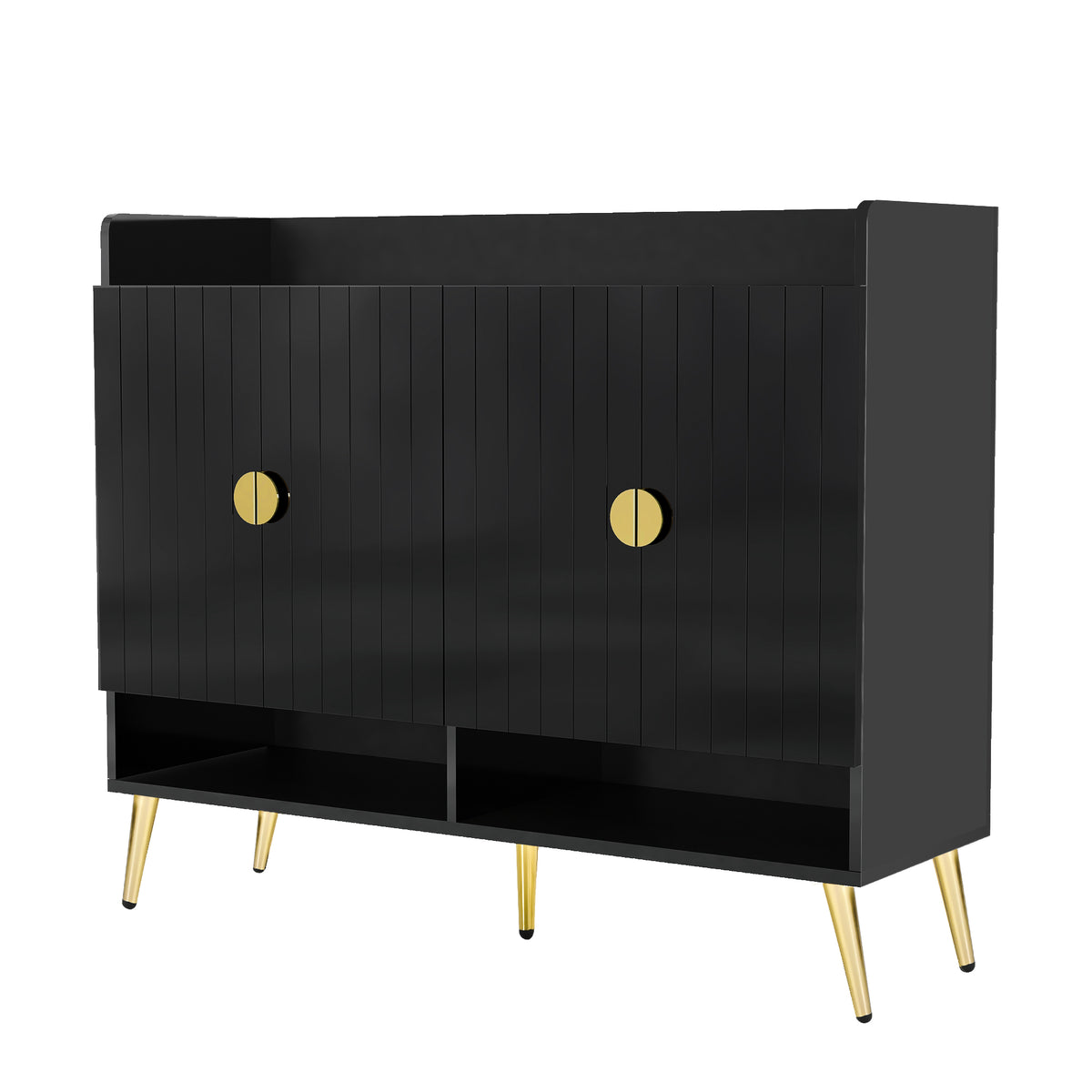U-Can 11-Layer Wooden Shoe Cabinet with Adjustable Shelves