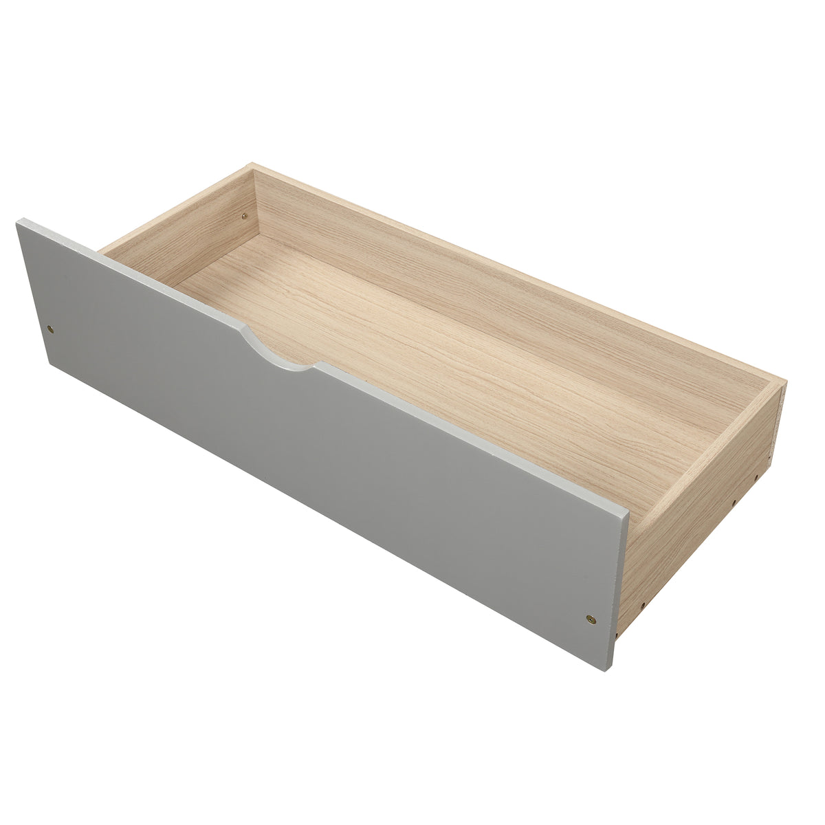 Twin Storage Bed Gray