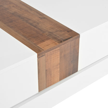 Modern Storage Coffee Table White