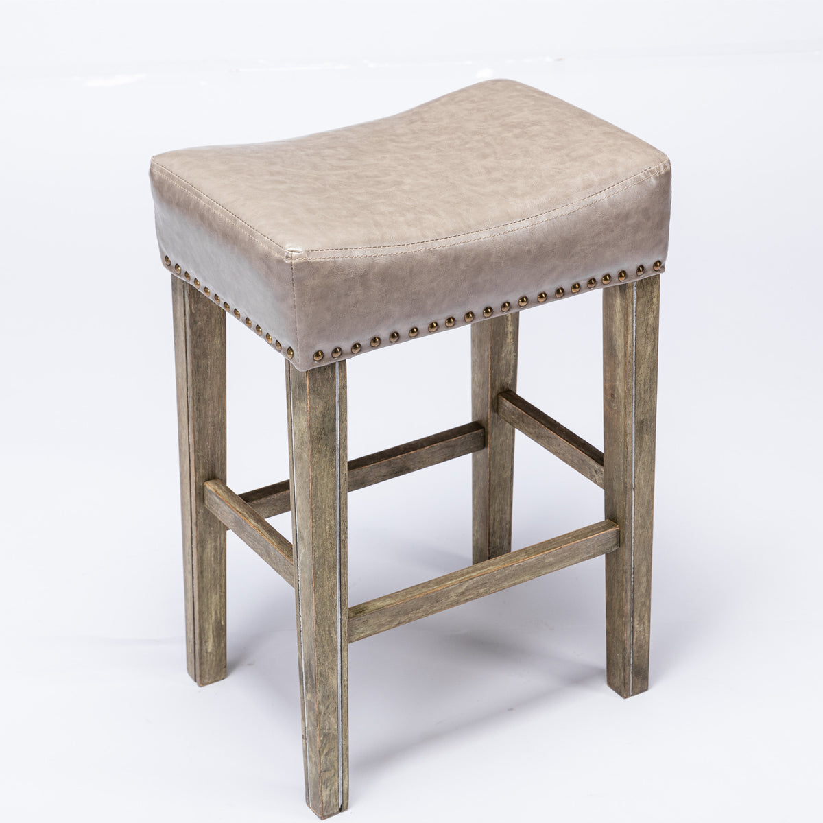 Aveline Counter Stools – Brushed Walnut