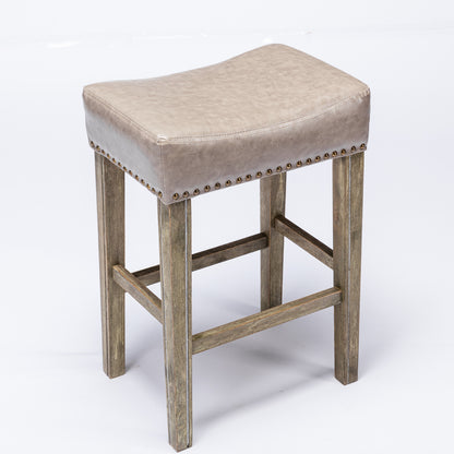 Aveline Counter Stools – Brushed Walnut