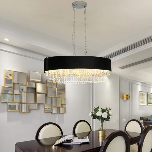 Modern Crystal Chandelier Fixture
