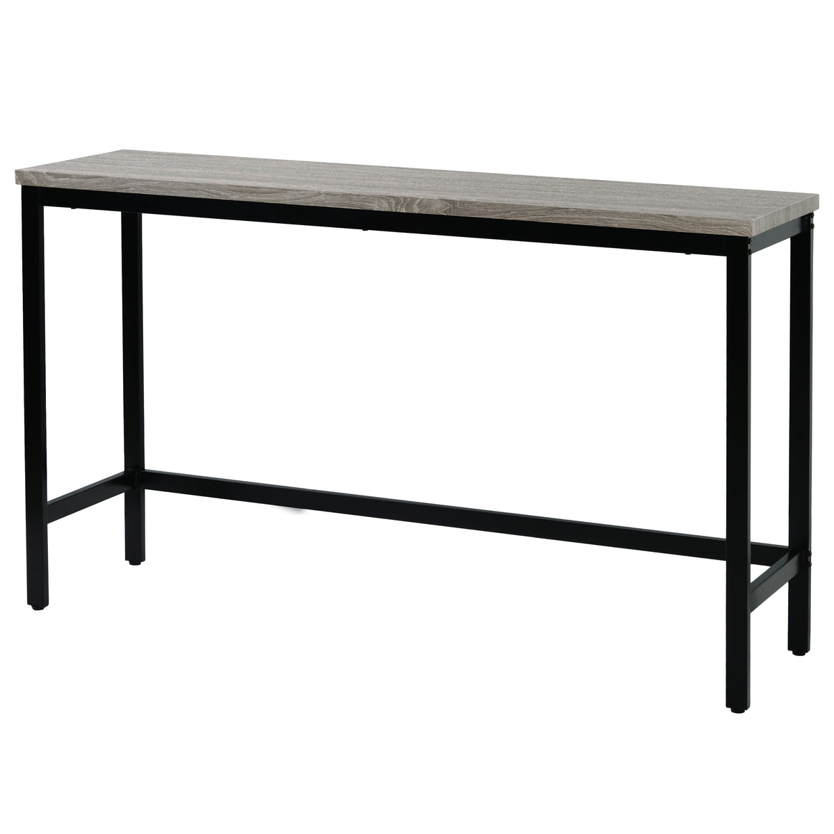 Counter Height Dining Table Set (4 pcs) – Gray Finish