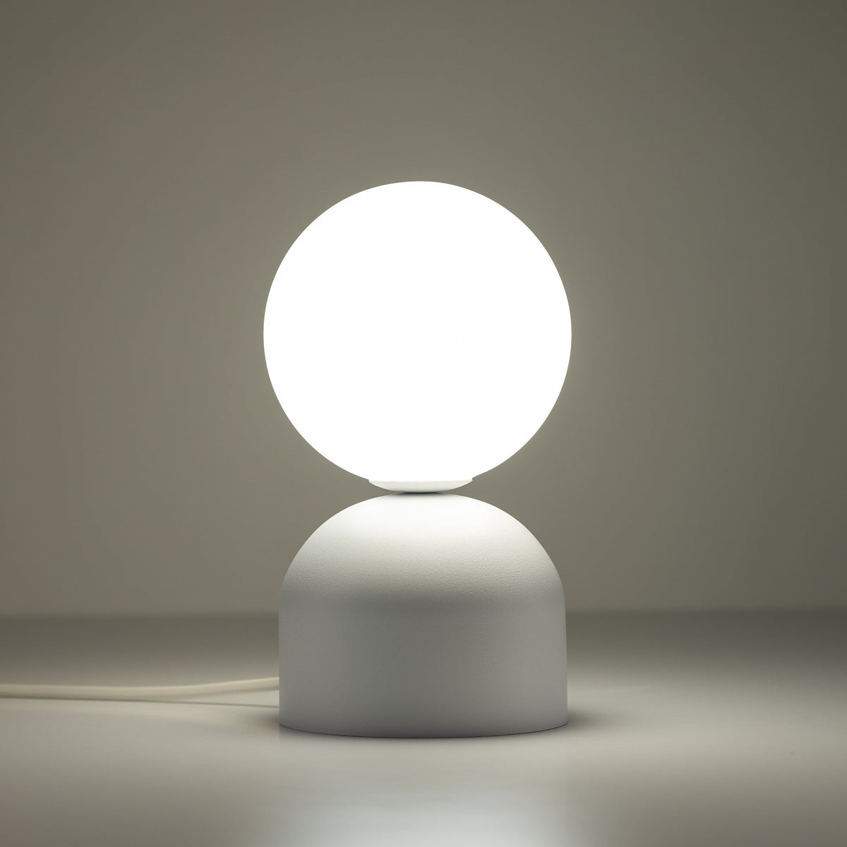 MIKI Glass Globe Table Lamp