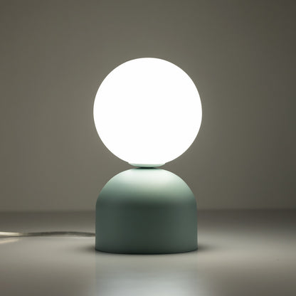 MIKI Glass Globe Table Lamp