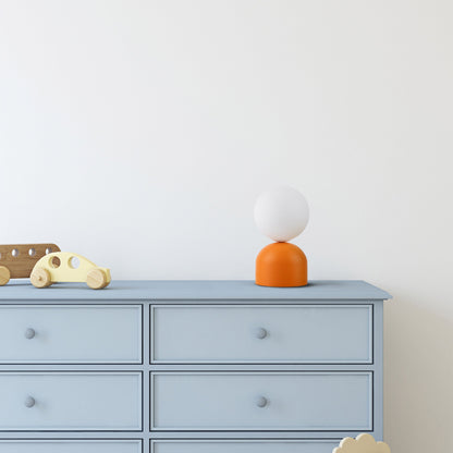 MIKI Glass Globe Table Lamp