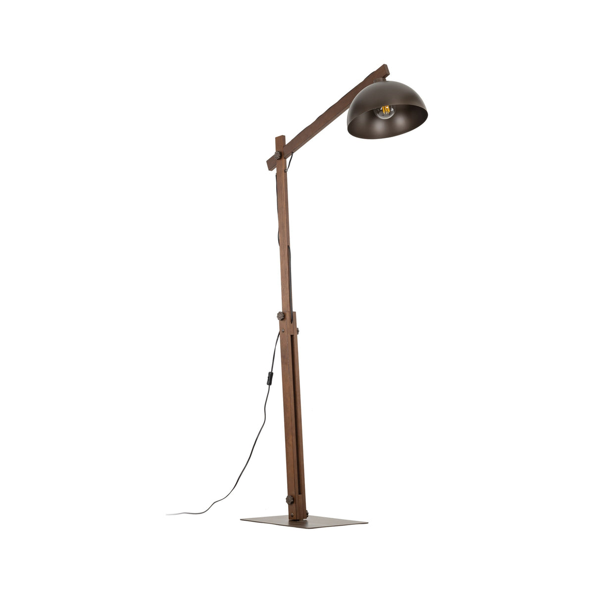OSLO Brown Scandinavian Floor Lamp